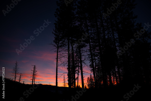 Sunset in Yosemite