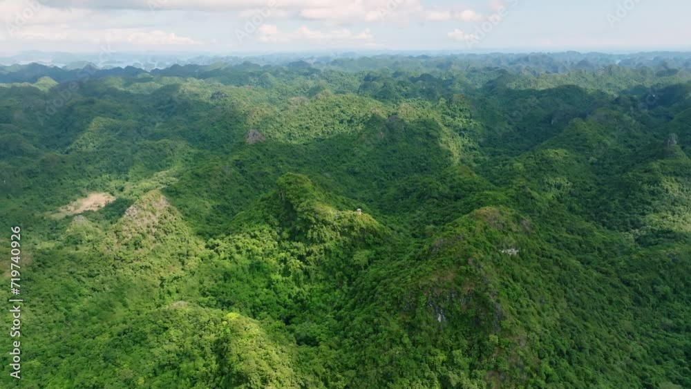 Cat Ba National Park Vietnam Drone Cat Ba National Park Vietnam Drone