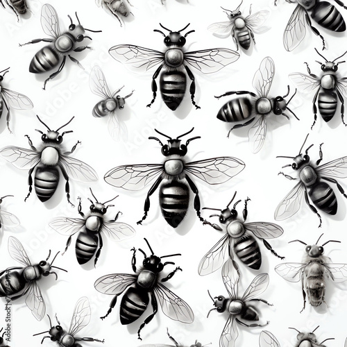 Honey Bee Digital Paper,Honeycomb Scrapbook Paper,Bumble Bee Digital Background,Bumble Bee Paper © Moose