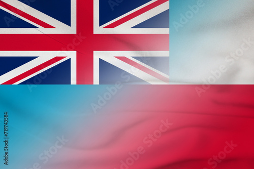 Tuvalu and Chile official flag transborder negotiation CHN TUV photo