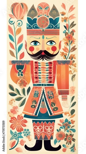 nutcracker fairytale character cartoon illustration fantasy cute drawing book art poster graphic