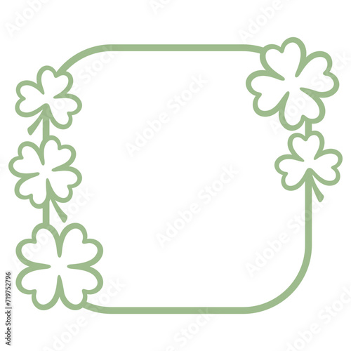 Shamrock Square Frame