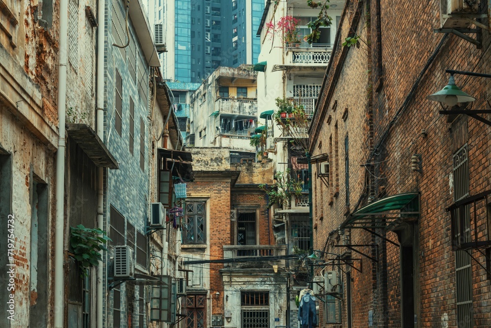 Guanghzou city street