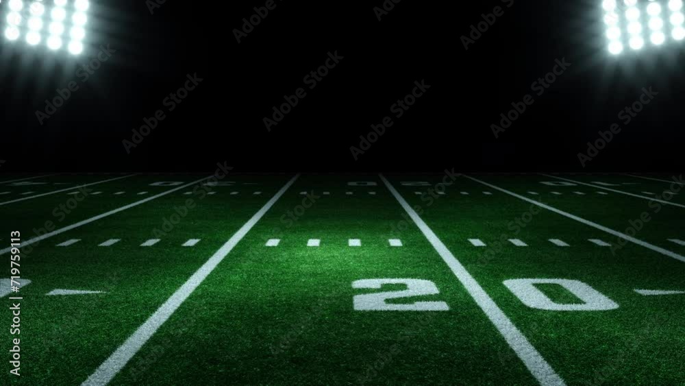 American Football Night Arena 20 yards American Football Night Arena 20 yards