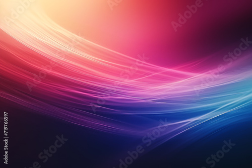 Abstract bright curves. Backdrop for design with selective focus and copy space.
