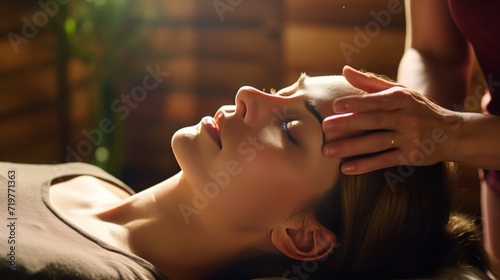 
Scenes of a craniosacral therapy session, emphasizing the gentle and subtle touch for relaxation.