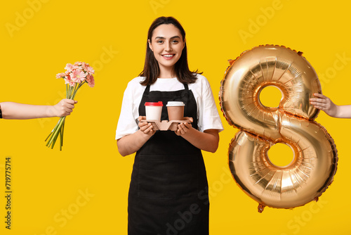 Portrait of young female ba...