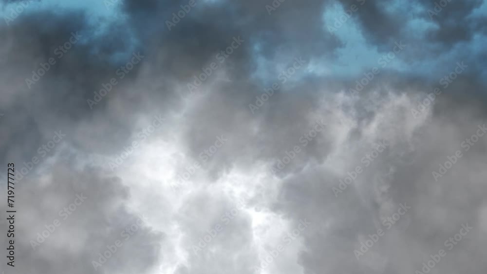 thunderstorm with weather storm 4k