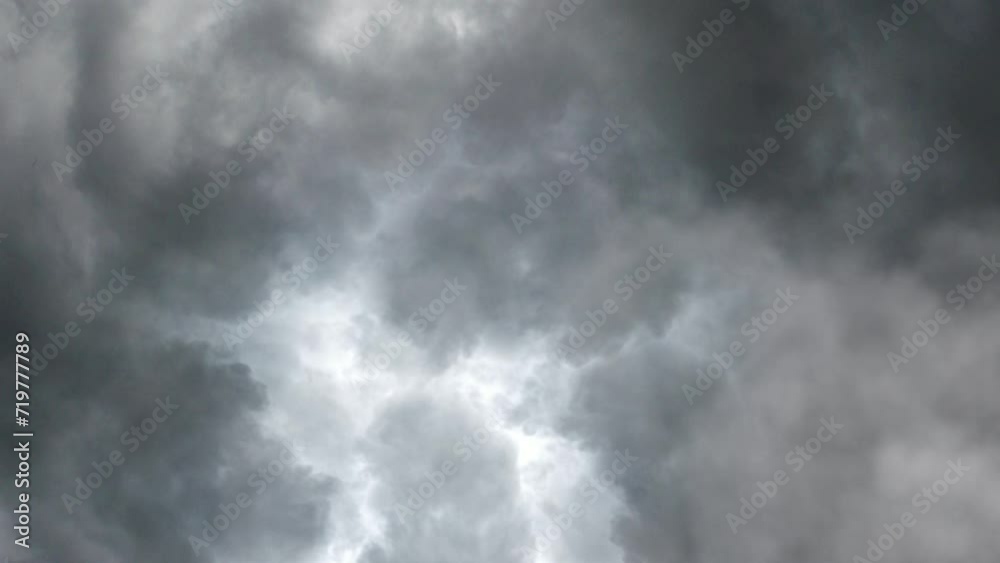 Storm Clouds Moving in dark sky. Storm Clouds Moving in dark sky.
