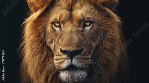 lion head portrait © Brian