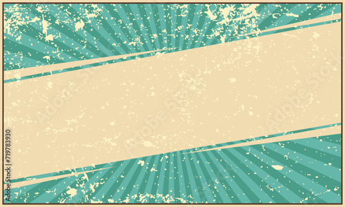 Classic comic retro background template