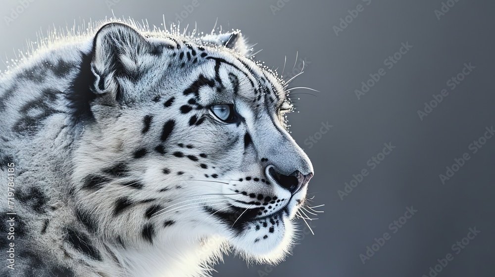 Fototapeta premium portrait of a white tiger