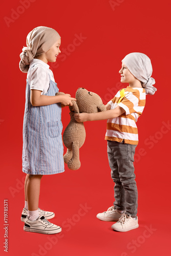 Cute little children after ...