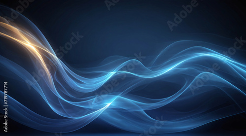abstract elegant blue light luxury flowing background for business