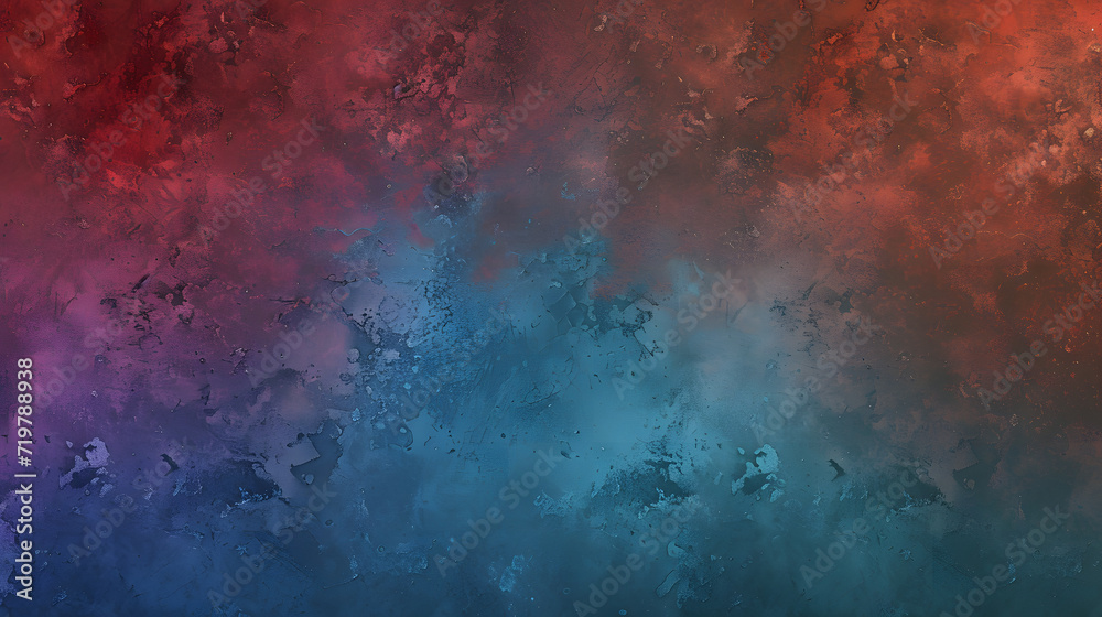 Abstract Background of Red, Blue, and Purple Colors