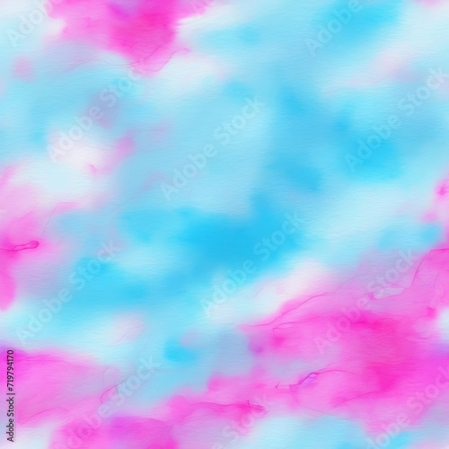 Nice pink and blue watercolor background