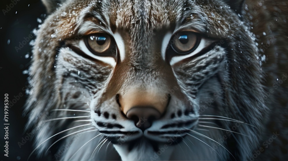 Obraz premium portrait of a lynx