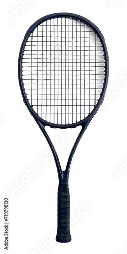 Tennis Racket, transparent background, isolated image, generative AI © Baharudin
