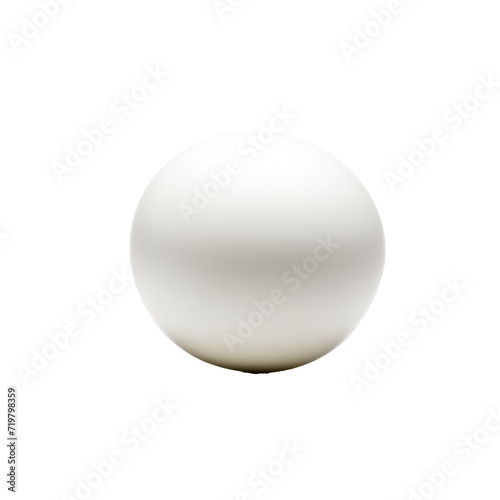 A ball is in the air with a transparent background