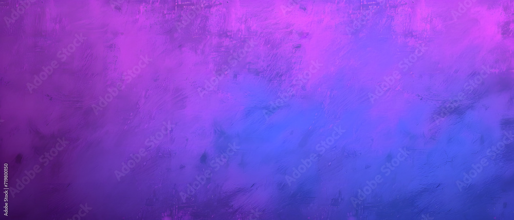 Purple and Blue Background With Black Border