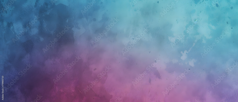 Blurry Image of Blue and Pink Background
