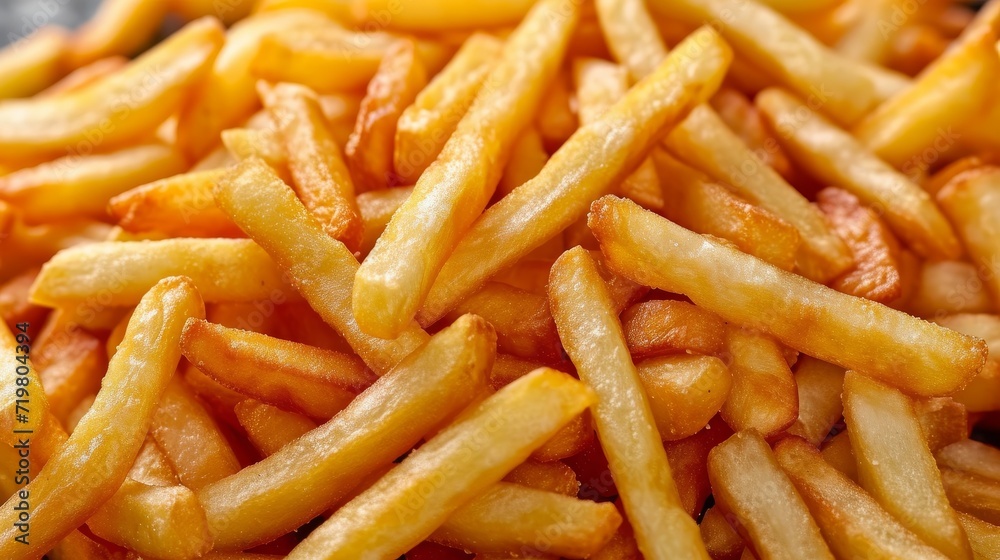 Delicious French Fries with seasoning. Delicious French Fries with seasoning.