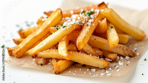 Delicious French Fries with seasoning.