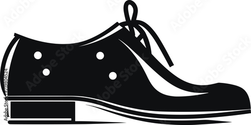Silhouetted Tap Dancing Shoes Depicting the Art of Tap Dance
