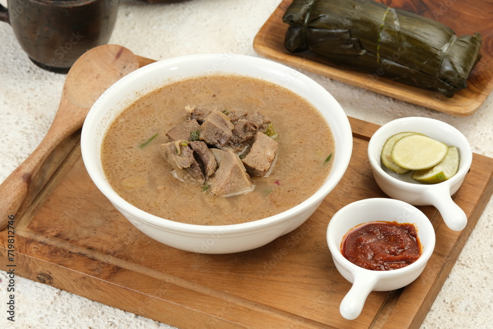 Coto Makassar, Traditional Food From Makassar, South Sulawesi. Coto Makassar, Traditional Food From Makassar, South Sulawesi.