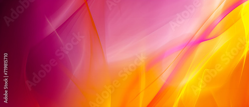 Close Up of Vibrant Orange and Pink Background