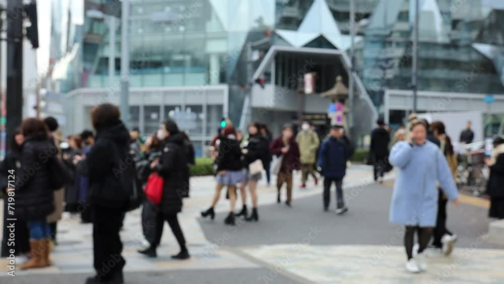 東京 都市風景 交通イメージ 歩く人々 自動車 道路 東京 都市風景 交通イメージ 歩く人々 自動車 道路