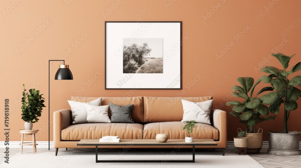 Modern luxury living room interior design 