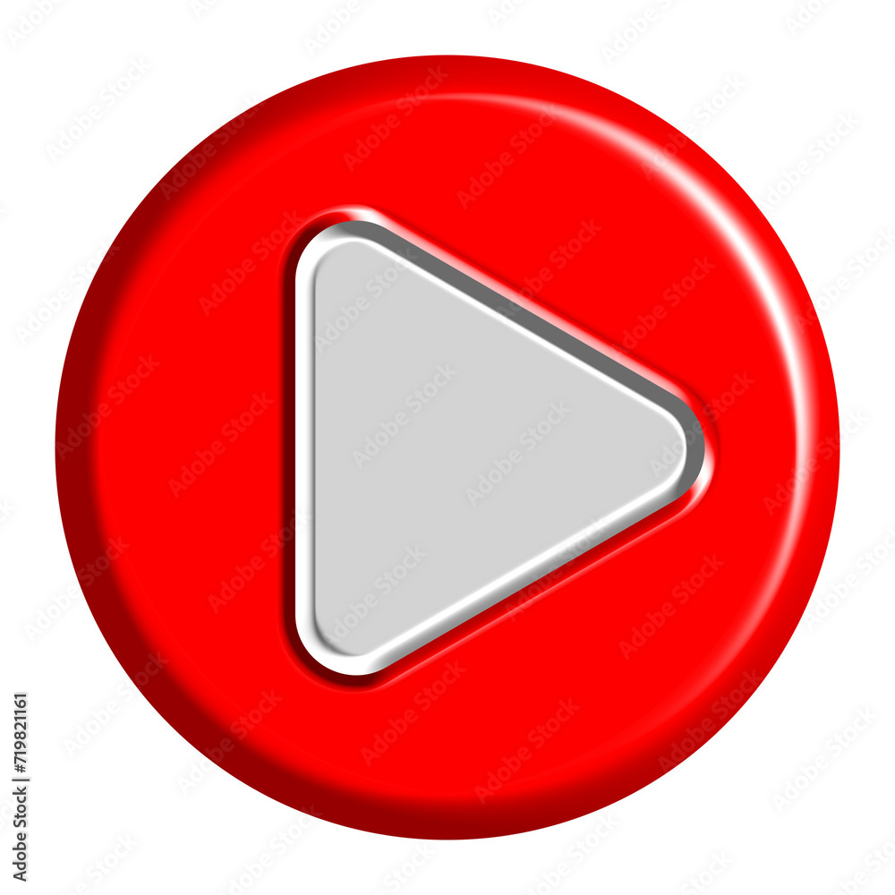 3D Play button icon, multimedia Play Button, start, Sign, logo HD Images 3D Play button icon, multimedia Play Button, start, Sign, logo HD Images