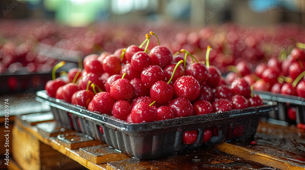 Control over the selection and production of cherries at the food industry enterprise is assigned to the technologis