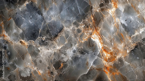 Gray marble with a metal tint, creating the effect of modern eleganc photo