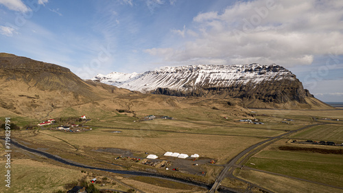 Iceland Mountain Range