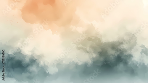 Gentle Watercolor Soft and Smooth Abstract Background