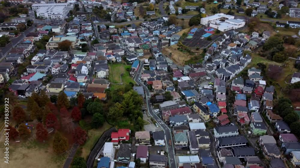 The beautiful aerial views in Yokohama The beautiful aerial views in Yokohama