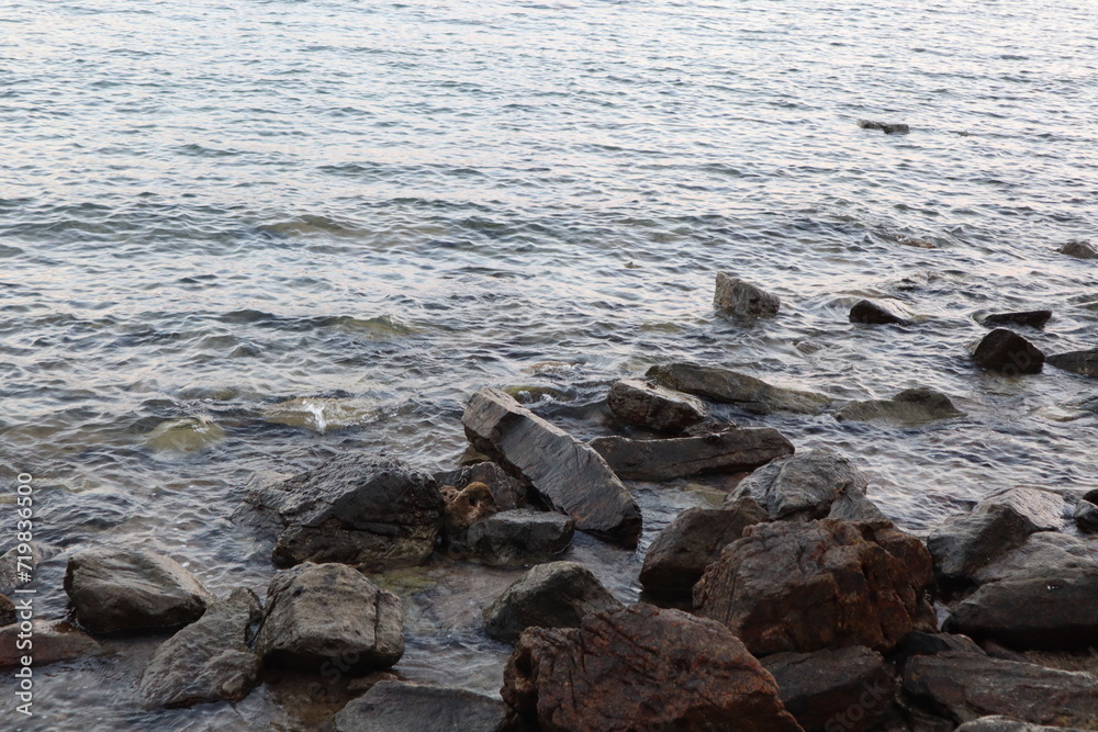 Rocks on the beach