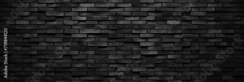 old black wall texture background  black brick wall  background  vintage black wall texture  banner