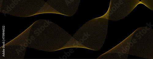 Abstract colorful wave circle line on transparent background modern stream wave and wave curve round lines background. Vector business Illustration pattern of lines in transparent background	