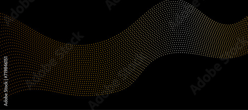 Abstract colorful wave circle line on transparent background modern stream wave and wave curve round lines background. Vector business Illustration pattern of lines in transparent background	