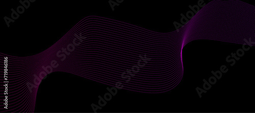 Abstract colorful wave circle line on transparent background modern stream wave and wave curve round lines background. Vector business Illustration pattern of lines in transparent background	