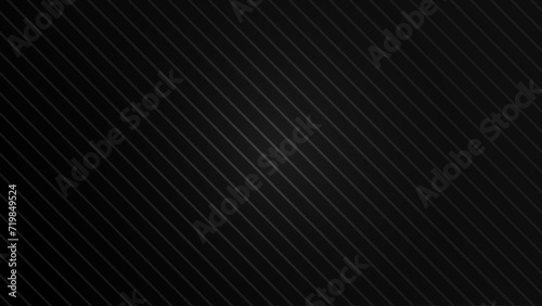 Diagonal striped lines background. Black background. Black abstract background banner