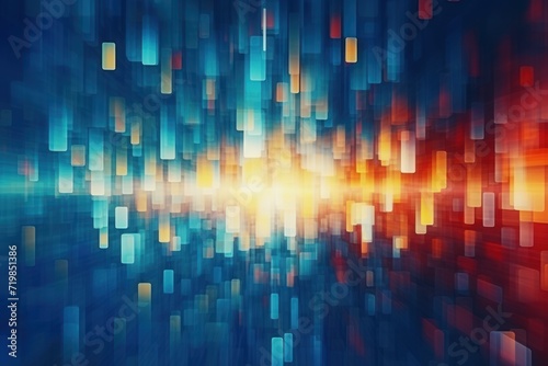  Abstract blur Creative glitch texture background,