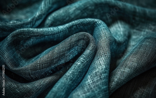 Colorful fabric close-up,created with Generative AI tecnology. 