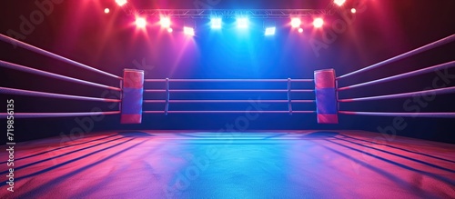 ring arena for professional boxing matches
