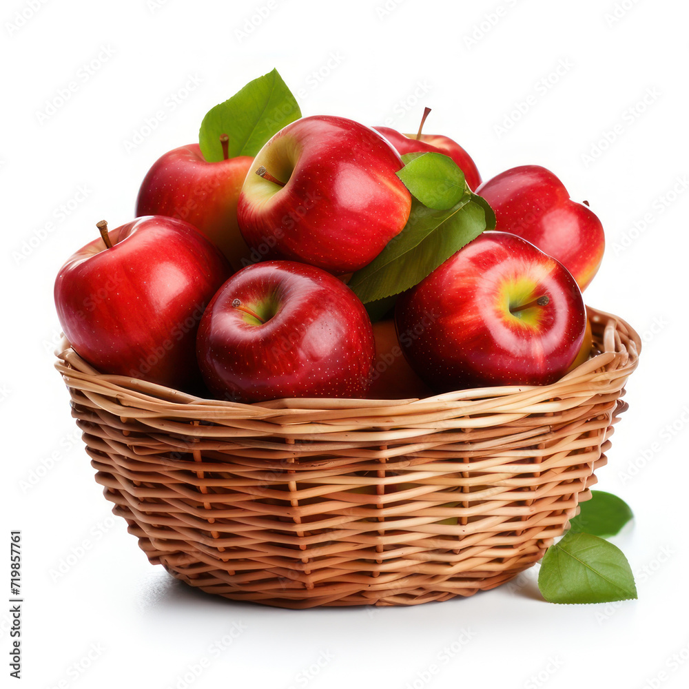 apple in basket apple in basket