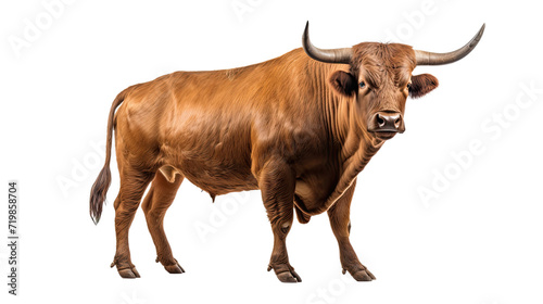 Bull isolated on a transparent background © khajar