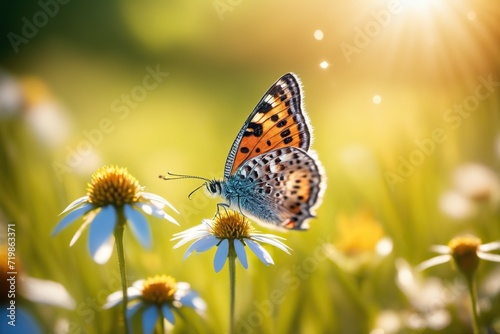 butterfly on a flower © Ayahe